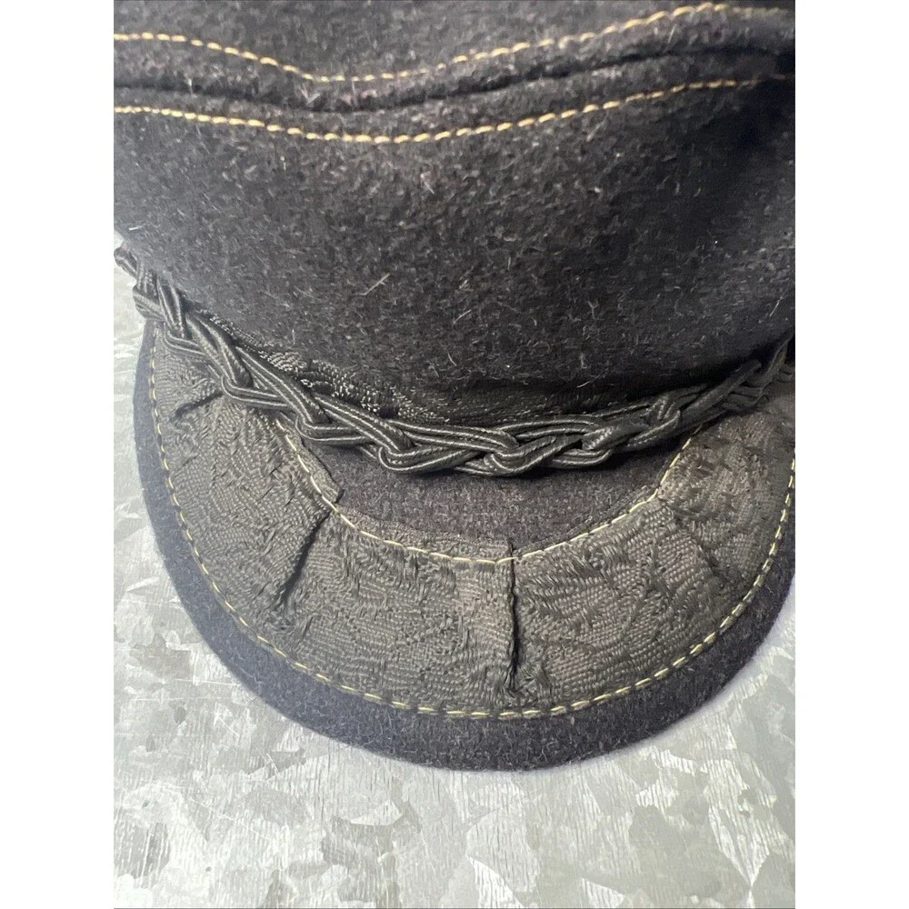 Aegean Greek Fishermans Cap Wool Blend approx. 23 inch - Picture 3 of 11